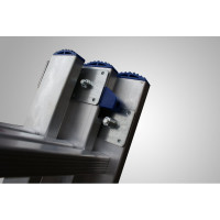 Лестница трехсекционная STAIRS универсальная 9 ступеней AL309