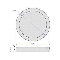 Подставки для стиральных машин Левша 4 шт У8-9227