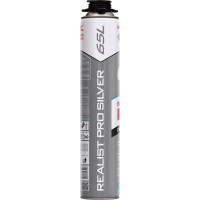 Пена монтажная REALIST PRO Silver 65 л, зимняя 4680287563427