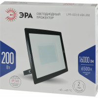 Прожектор светодиодный уличный ЭРА LPR-023-0-65K-200 200Вт 6500K IP65 Б0052028