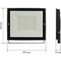 Прожектор светодиодный уличный ЭРА LPR-023-0-65K-200 200Вт 6500K IP65 Б0052028