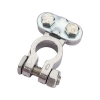 Клеммы для АКБ General Technologies 2 шт + - в блистере под планку алюминиевый сплав GT-BT04