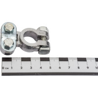 Клеммы для АКБ General Technologies 2 шт + - в блистере под планку алюминиевый сплав GT-BT04