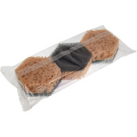 Универсальная губка PATERRA СУПЕР с ретикулированным пенополиуретаном, 6-тигранник малый, 3 шт 406-177