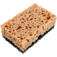 Универсальная губка PATERRA СУПЕР с ретикулированным пенополиуретаном, 10x6х3.6 см, 4 шт 406-176