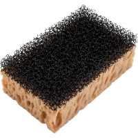 Универсальная губка PATERRA СУПЕР с ретикулированным пенополиуретаном, 10x6х3.6 см, 4 шт 406-176