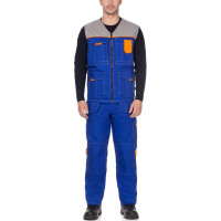 Утепленный жилет СОЮЗСПЕЦОДЕЖДА Профессионал василек/светло-серый, р. 52-54 рост 170-176 2200000087119