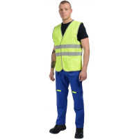 Жилет СОЮЗСПЕЦОДЕЖДА СПЕКТР на липучке, лимонный р. 64-66 2000000018362