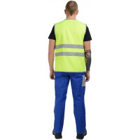 Жилет СОЮЗСПЕЦОДЕЖДА СПЕКТР на липучке, лимонный р. 64-66 2000000018362