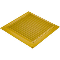 Решетка вентиляционная 150х150 мм золотой металлик Трибатрон 87696