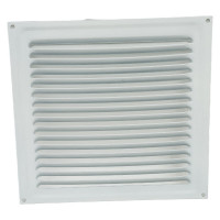 Решетка вентиляционная 150х150 мм белая Трибатрон 87693