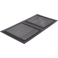Решетка вентиляционная 150х300 мм черный муар Трибатрон 87728