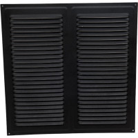 Решетка вентиляционная 300х300 мм черный муар Трибатрон 87718