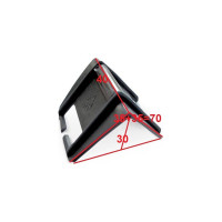 Упаковочный полипропиленовый угол Кордленд 40х70х3 защитный 12-19мм 2000шт PP KREP-00142