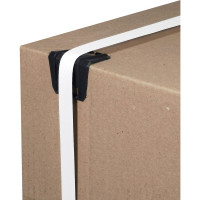 Упаковочный полипропиленовый угол Кордленд 40х70х3 защитный 12-19мм 2000шт PP KREP-00142