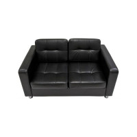 Диван Мягкий офис Офис Классик с механизмом двухместный черный ОК203ЧН_MH