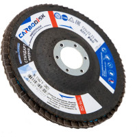 Круг лепестковый торцевой (125х22.23 мм; P60; корунд) CARBODISK Н0160430 00-00016203