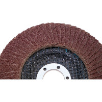 Круг лепестковый торцевой (125х22.23 мм; P60; корунд) CARBODISK Н0160430 00-00016203