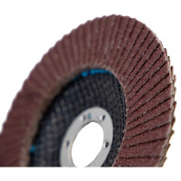 Круг лепестковый торцевой (125х22.23 мм; P80; корунд) CARBODISK Н0160442 00-00016212