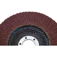 Круг лепестковый торцевой (125х22.23 мм; P80; корунд) CARBODISK Н0160442 00-00016212