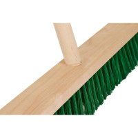 Щетка Gigant 600х45х18 мм с наклонным резьбовым отверстием, с черенком в/c, d-22 мм, GSHC-600С