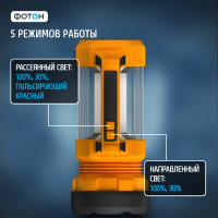 Аккумуляторный светодиодный фонарь-прожектор ФОТОН " PB-8000 24288