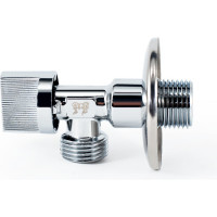 Угловой шаровой кран для бытовой техники PROFACTOR PF CHROME н/н 1/2 дюйма х 1/2 дюйма PF BAV 357