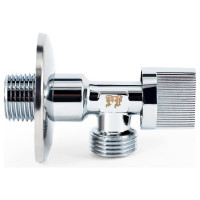 Угловой шаровой кран для бытовой техники PROFACTOR PF CHROME н/н 1/2 дюйма х 1/2 дюйма PF BAV 357