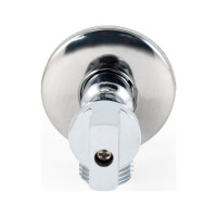 Угловой шаровой кран для бытовой техники PROFACTOR PF CHROME н/н 1/2 дюйма х 1/2 дюйма PF BAV 357