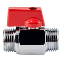 Шаровой кран PROFACTOR PF CHROME MINI для бытовой техники н/н 1/2 PF BMV 353