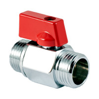 Шаровой кран PROFACTOR PF CHROME MINI для бытовой техники н/н 1/2 PF BMV 353