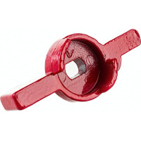 Рукоятка для шарового крана PROFACTOR PF STANDARD бабочка, красный/синий пара 1" PF FBV 2525WH