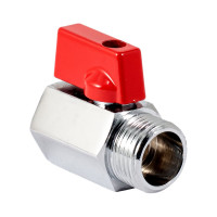 Шаровой кран PROFACTOR PF CHROME MINI для бытовой техники в/н 1/2 PF BMV 352