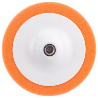 Круг полировальный поролоновый полужесткий оранжевый (150х50 мм; М14) HOLEX HAS-0234