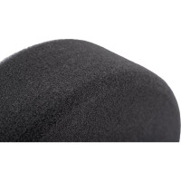 Круг полировальный поролоновый мягкий чёрный (150х50 мм; М14) HOLEX HAS-0258