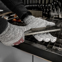 Бесшовные перчатки от порезов из полиэтиленовой пряжи, р.М/8 Jeta Safety JC051-С01-M