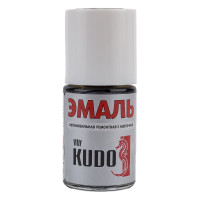 Автомобильная ремонтная эмаль с кисточкой KUDO Toyota 1E9 Dark Grey серый металлик KU-72462