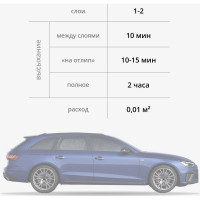Автомобильный ремонтный лак с кисточкой KUDO KU-70000-BB