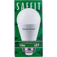 Светодиодная лампа SAFFIT SBG4515 Шарик E27 15W 2700K 55212