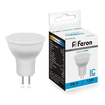 Светодиодная лампа FERON LB-960 MR16 G5.3 13W 6400K 38190