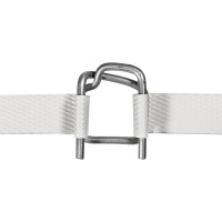 Стальная пряжка для ПП/ПЭТ ленты 15-16 мм Кордленд 16х34х3,5 мм, 1000 шт. PR-16 KREP-00115