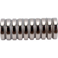 Неодимовый магнит Проф-Магнит диск 15x3 мм NdFeB, 10 шт. N35