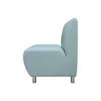 Секция дивана Мягкий офис Классик одноместная ментоловая КЛ501МНТ