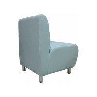 Секция дивана Мягкий офис Классик одноместная ментоловая КЛ501МНТ