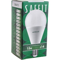 Светодиодная лампа SAFFIT SBG4515 Шарик E14 15W 6400K 55211
