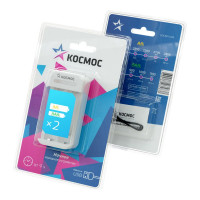 Зарядное устройство КОСМОС 1-2 AA/AAA питание от USB шнура KOC801USB