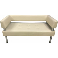 Диван Мягкий офис Сатурн трехместный бежевый СТР303БЖ