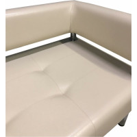 Диван Мягкий офис Сатурн трехместный бежевый СТР303БЖ