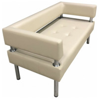 Диван Мягкий офис Сатурн трехместный бежевый СТР303БЖ