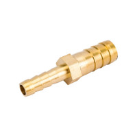 Штуцер соединительный переходной 6х10 мм латунь SANTRADE 0484
